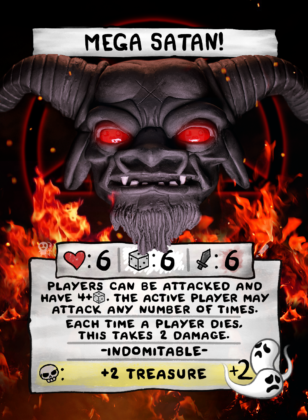 Mega Satan! Card Face