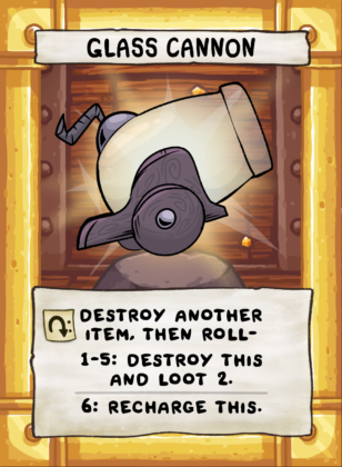 Glass Cannon Card Face