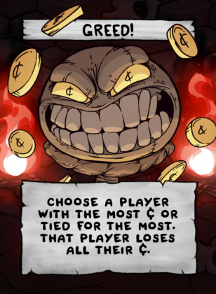 Greed! Card Face