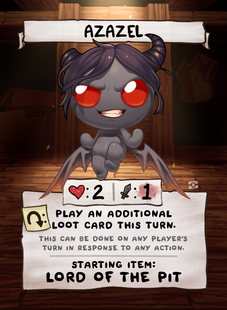 Binding of issac azazel