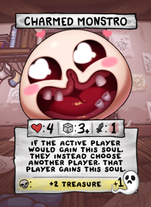 Charmed Monstro Card Face