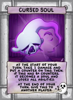 Cursed Soul Card Face