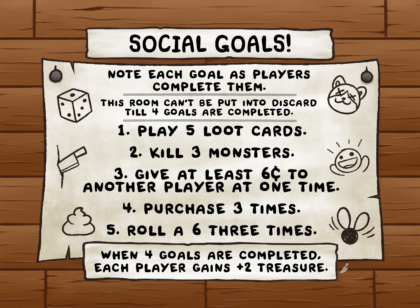 Social Goals! Card Face
