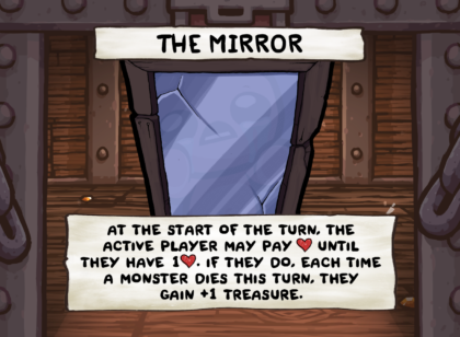 The Mirror Card Face