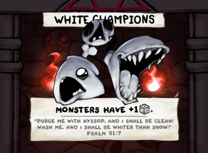 White Champions Card Face