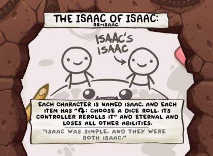 The Isaac Of Isaac: Re-Isaac