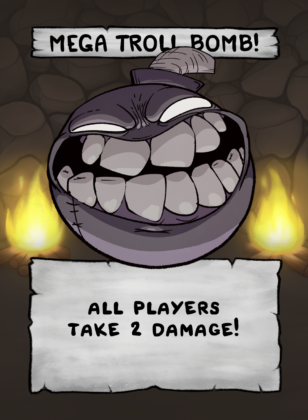 Mega Troll Bomb! Card Face