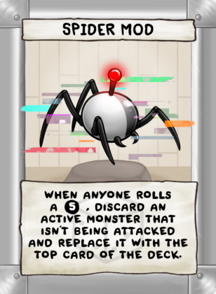 Spider Mod Card Face