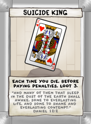 Suicide King Card Face