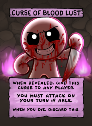 Curse Of Blood Lust Card Face