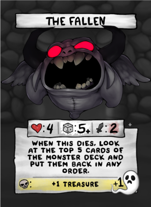 The Fallen Card Face