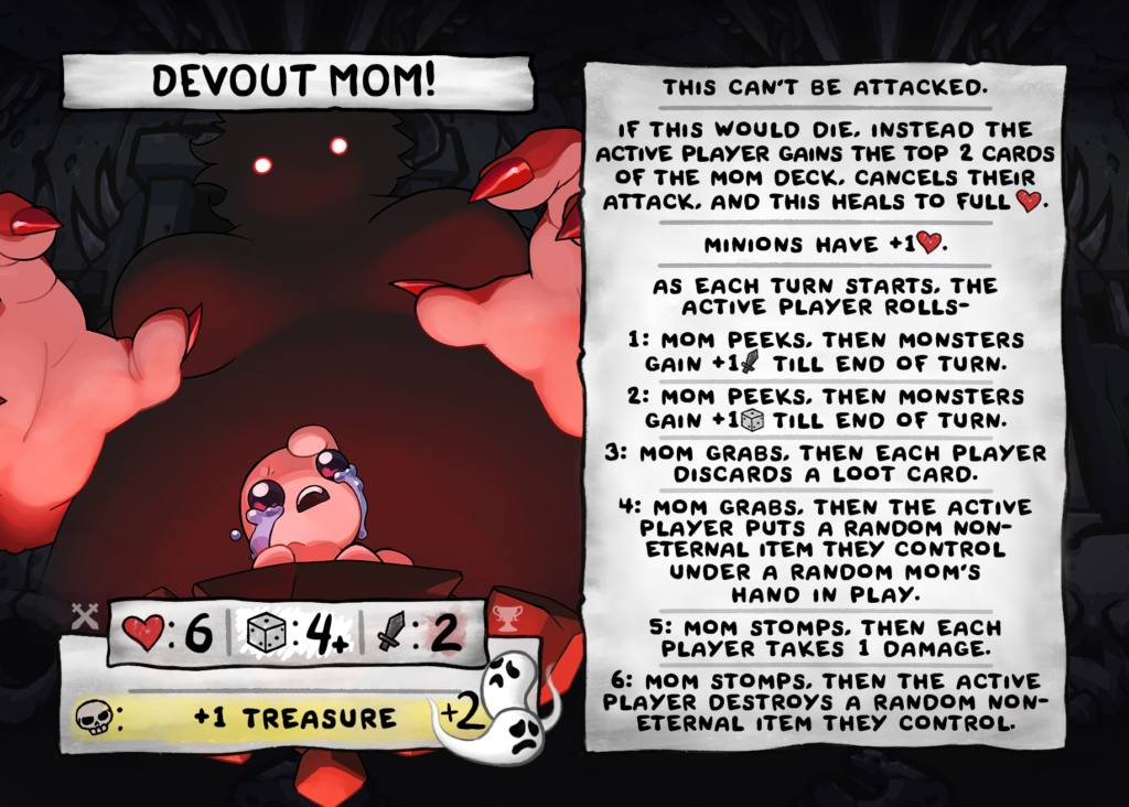 Devout Mom! Card Face