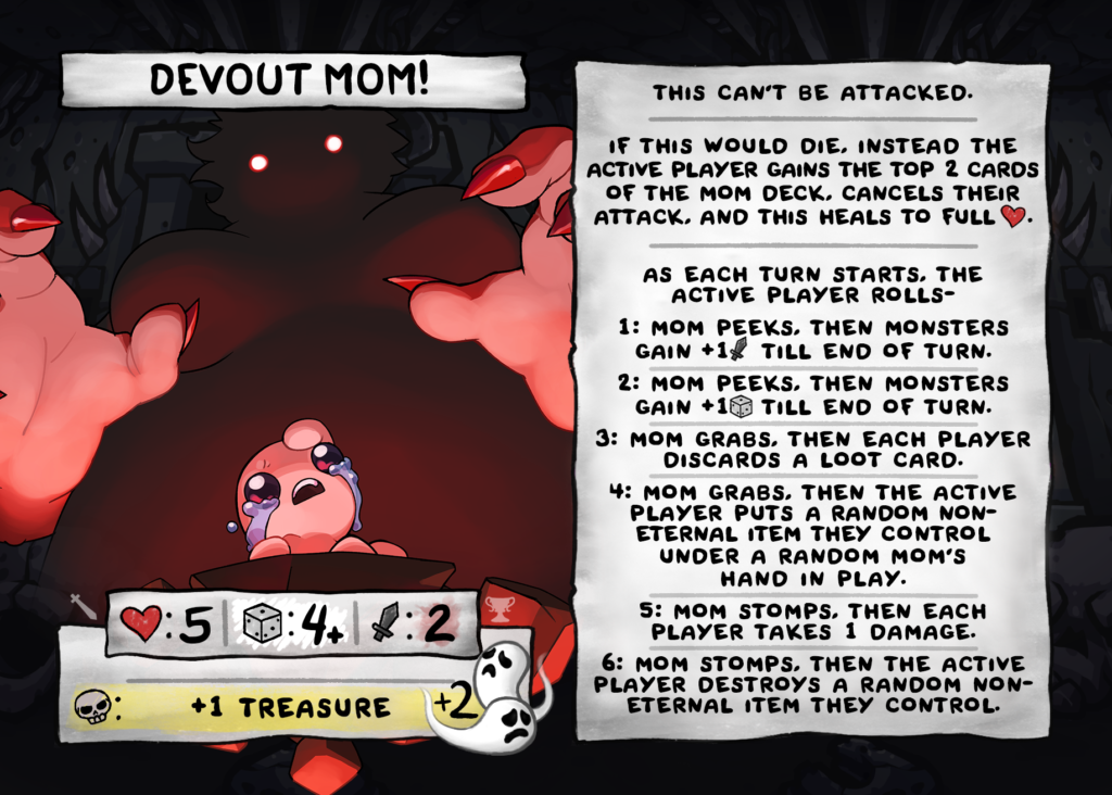 Devout Mom! Card Face