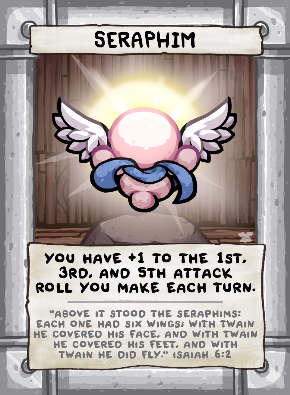 Seraphim binding of isaac