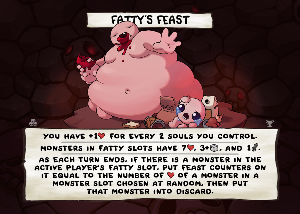 Fatty’s Feast Card Face