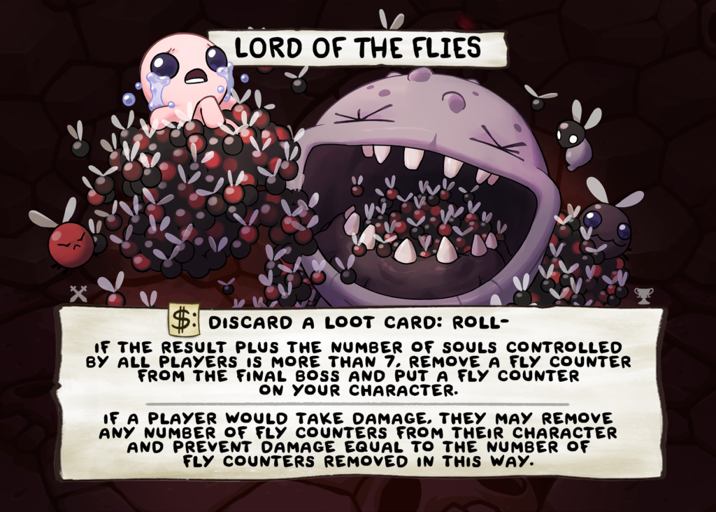 Lord of the Flies Card Face