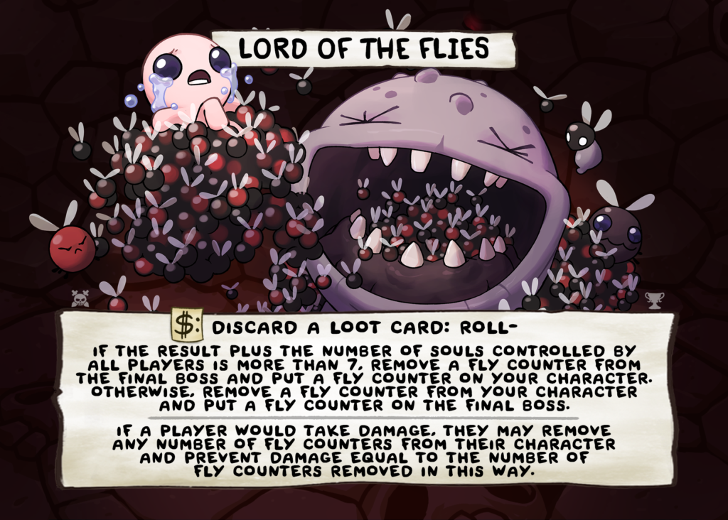 Lord of the Flies Card Face