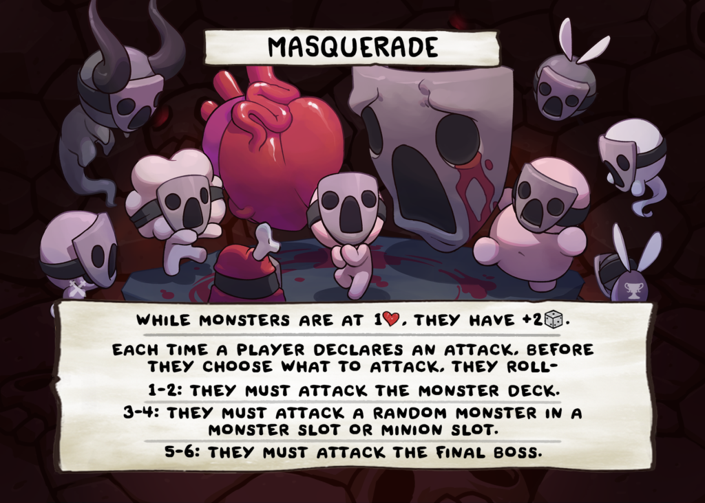 Masquerade Card Face