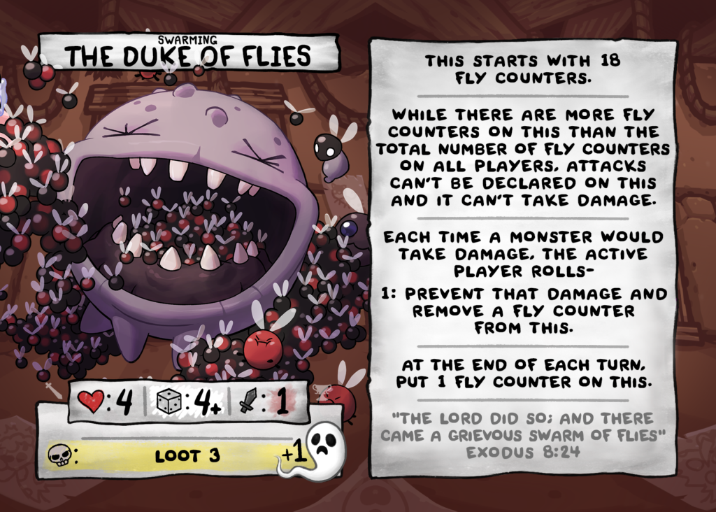 Swarming The Duke of Flies Card Face