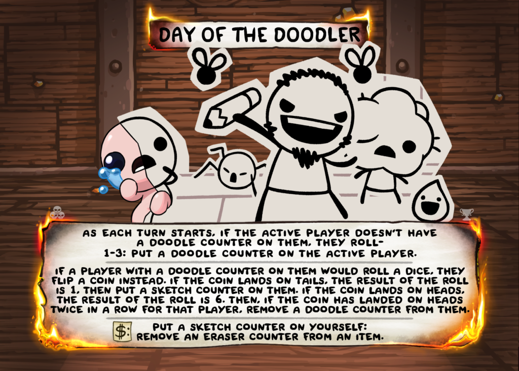 Day of the Doodler Card Face