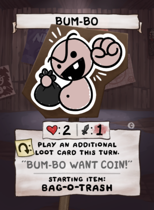 Bum-bo Card Face