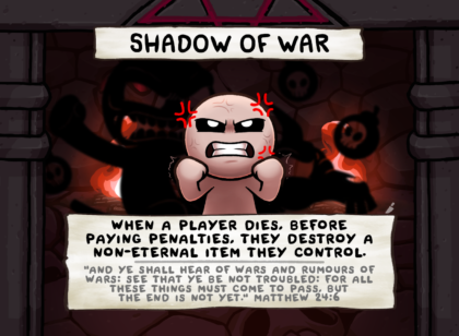 Shadow of War Card Face