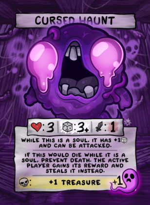 Cursed Haunt Card Face